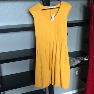 Small yellow New York & Company dress